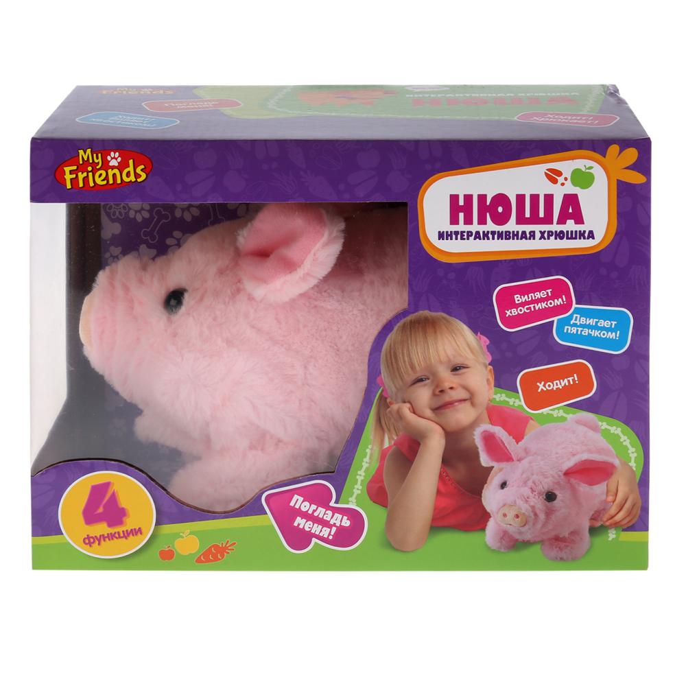 Интерактивная игрушка – Свинка Нюша. 4 функции  